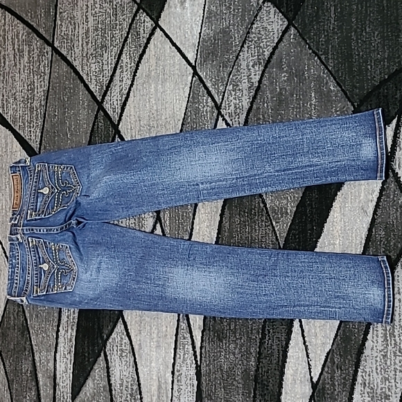 ROCK REVIVAL JESSICA EMBROIDERED SKINNY DENIM JEAN - Picture 12 of 15